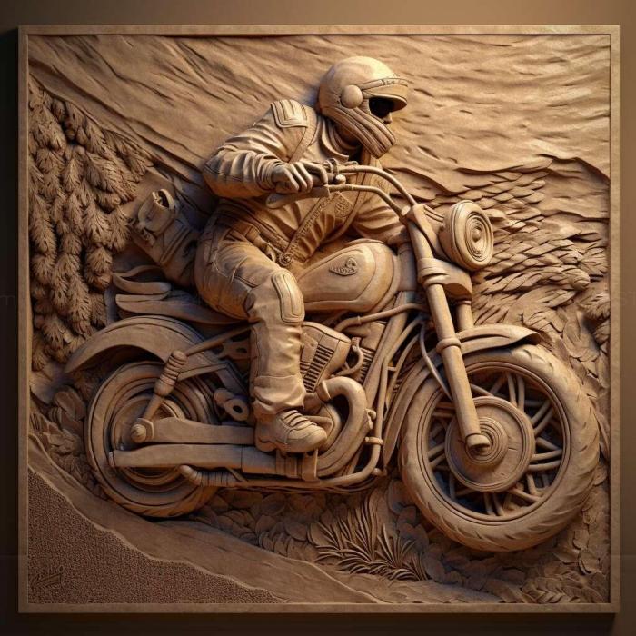 Games (Road Rash 3 3, GAMES_27215) 3D models for cnc